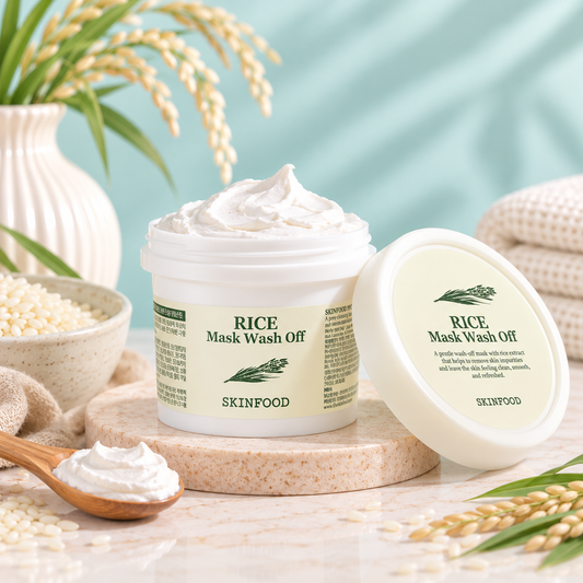 SKIN FOOD RICE MASK WASH OFF