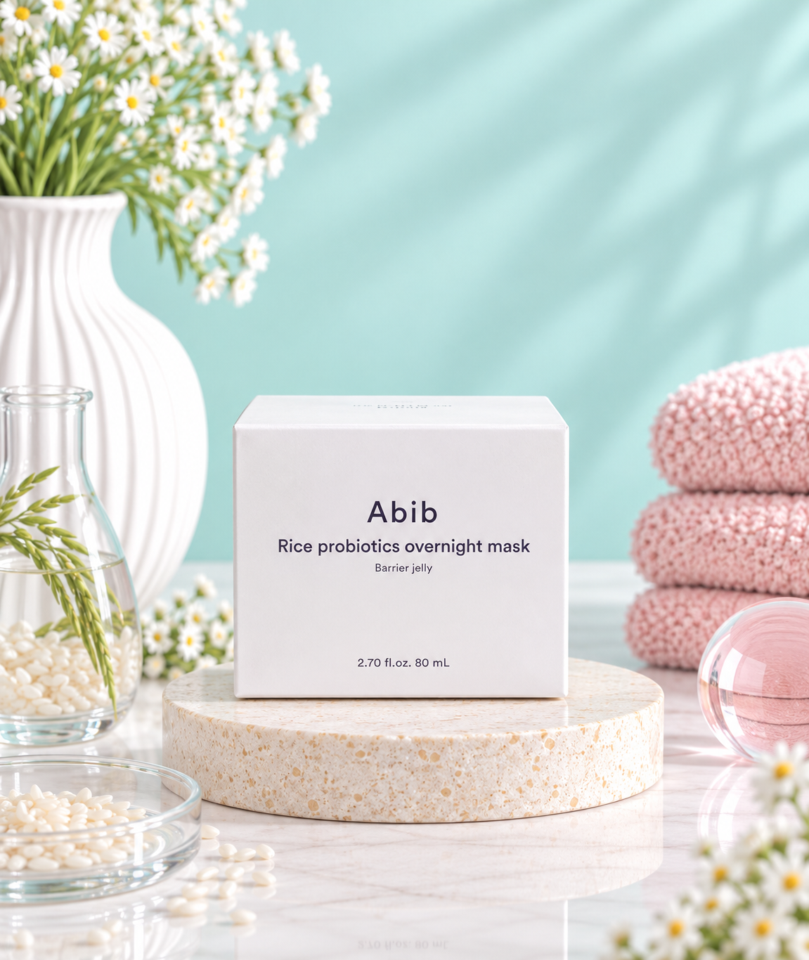 Abib - Rice Probiotics Overnight Mask Barrier Jelly 80ml