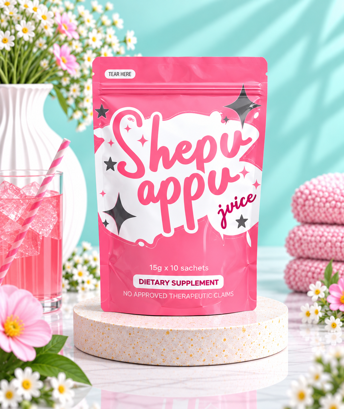 YOU GLOW BABE Shepu Appu Juice (Shape Up) – 10 Sachets