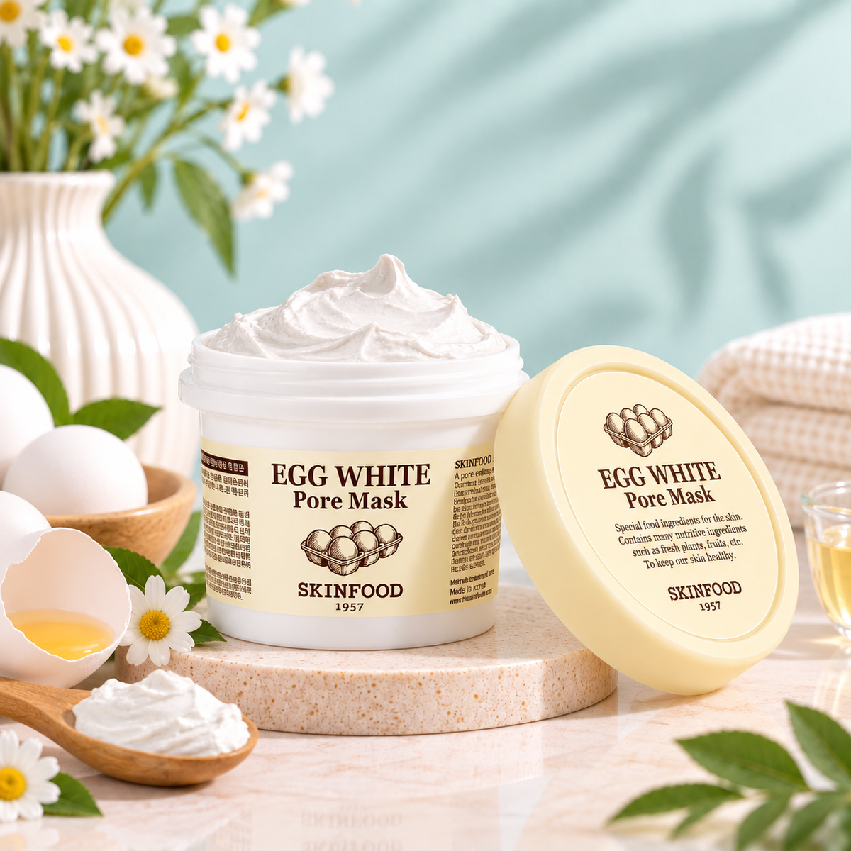 EGG WHITE PORE MASK