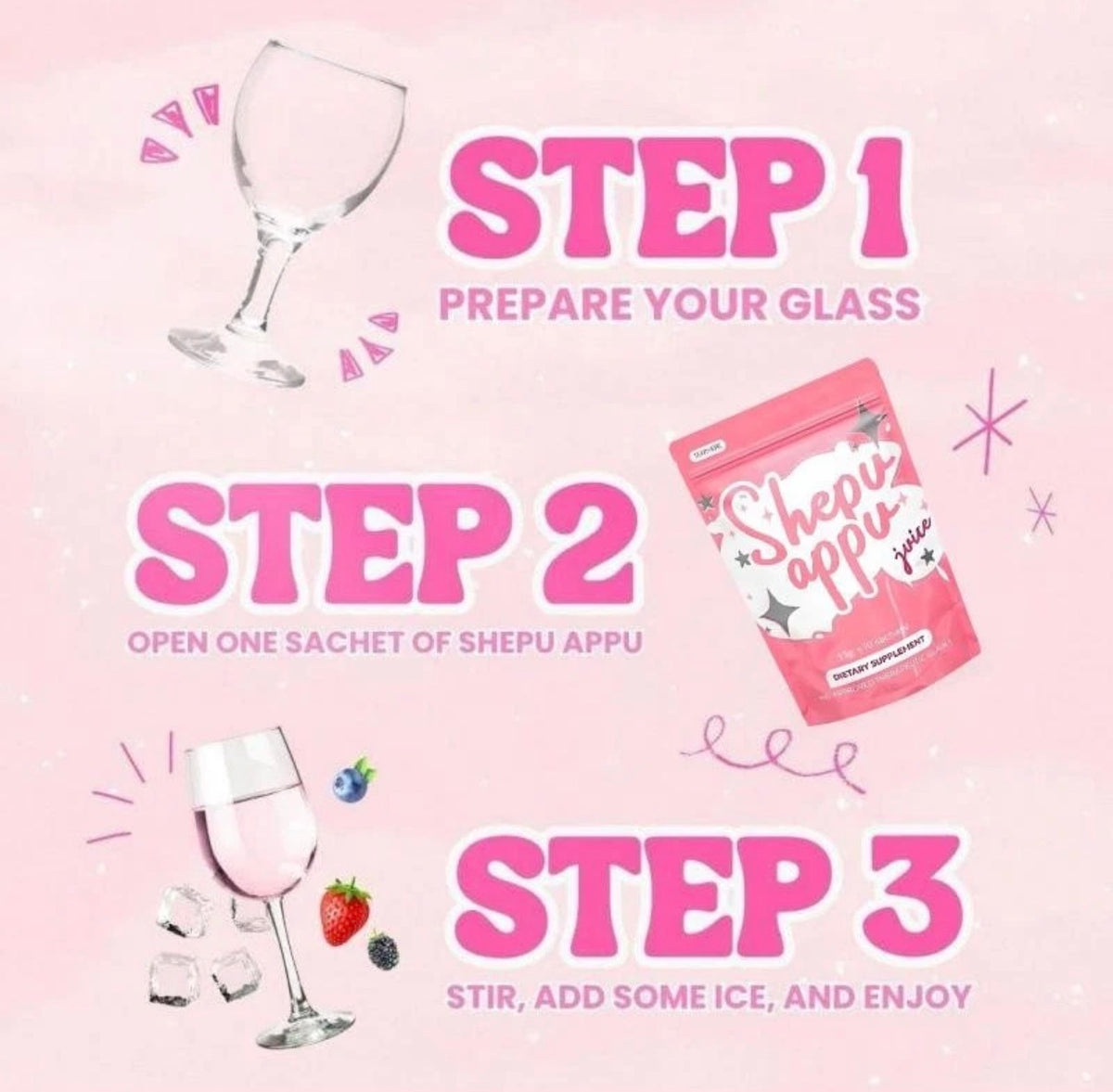 YOU GLOW BABE Shepu Appu Juice (Shape Up) – 10 Sachets