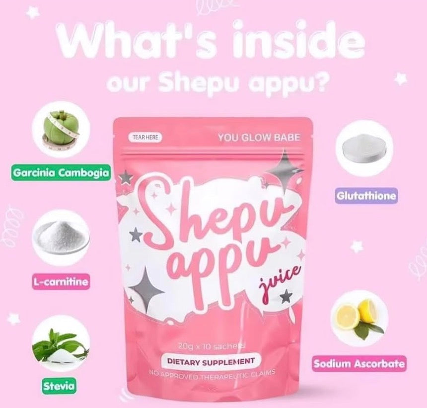 YOU GLOW BABE Shepu Appu Juice (Shape Up) – 10 Sachets