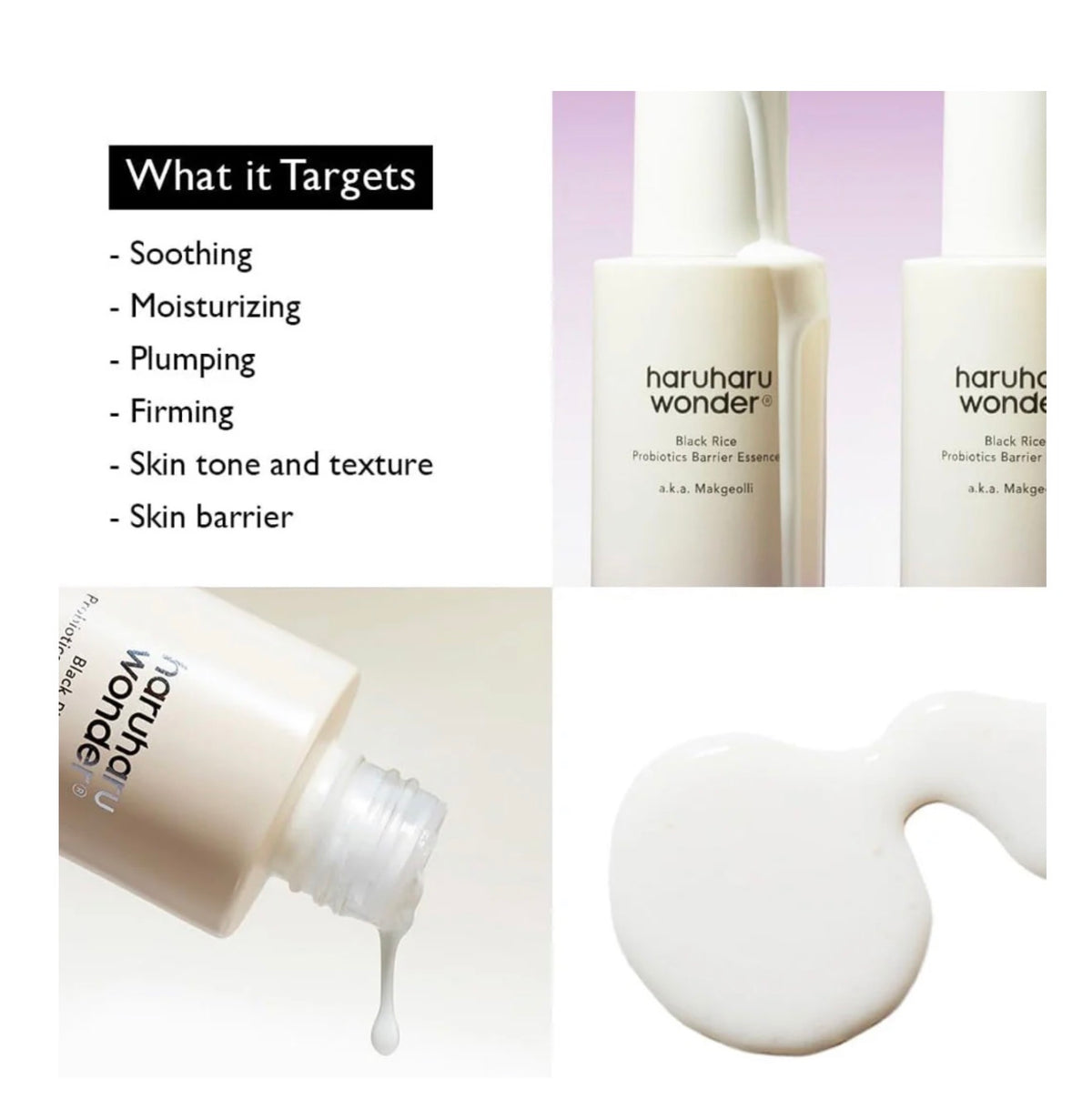 HARUHARU WONDER BLACK RICE PROBIOTICS BARRIER ESSENCE