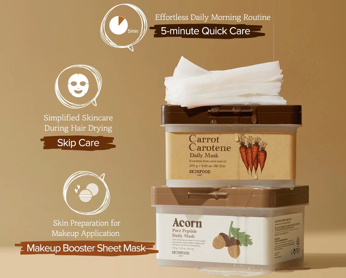 CARROT CAROTENE DAILY MASK (30 SHEETS)
