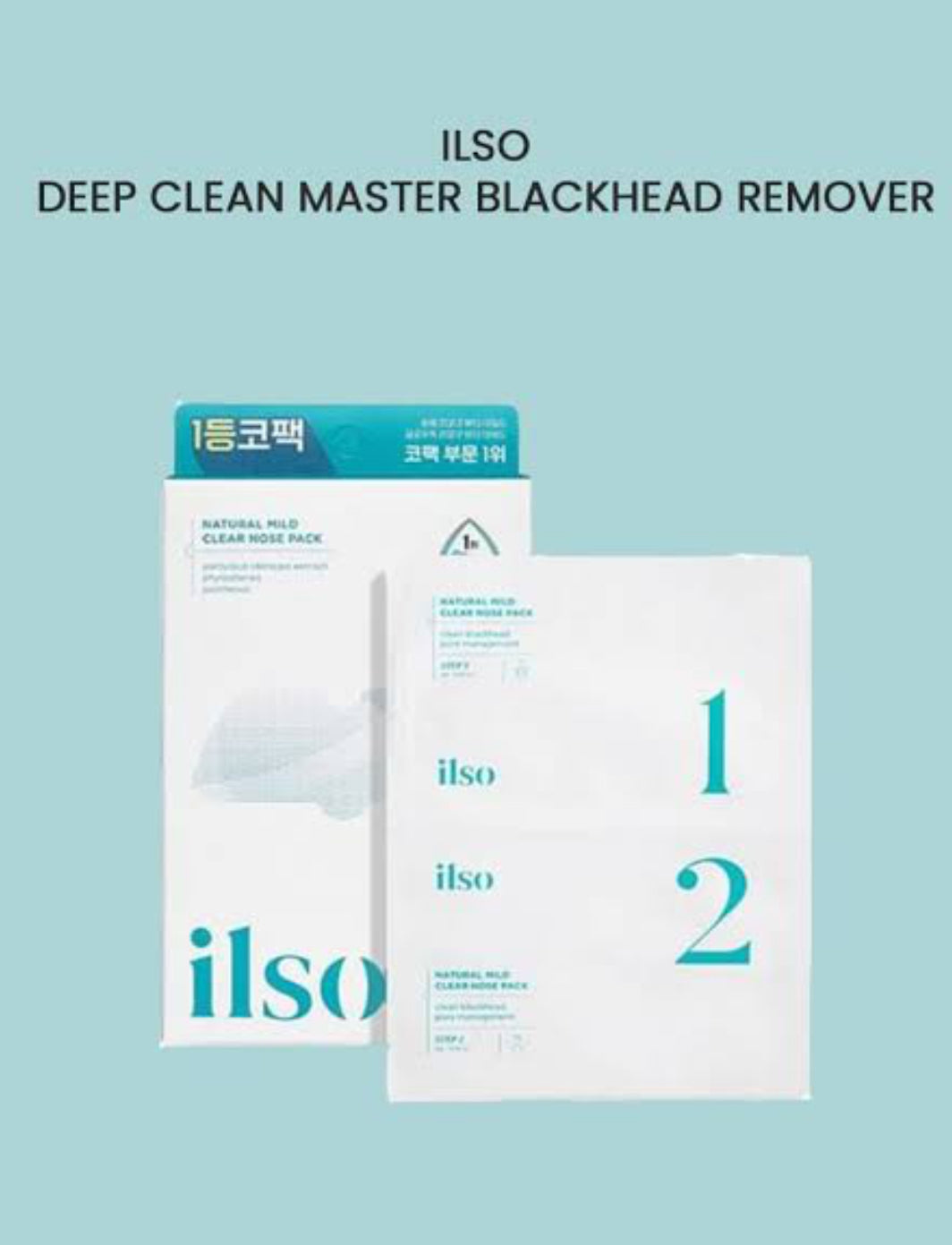 ILSO Natural Mild Clear Nose Patch - 5pc